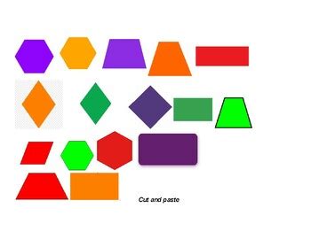 Matching the shapes by Melanie B | TPT