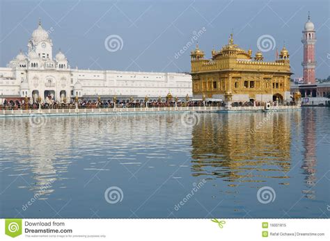 India Amritsar Golden Temple Stock Image Image Of Amstar Hindu