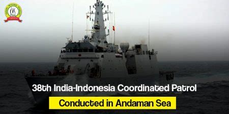 Th India Indonesia Coordinated Patrol Conducted In Andaman Sea