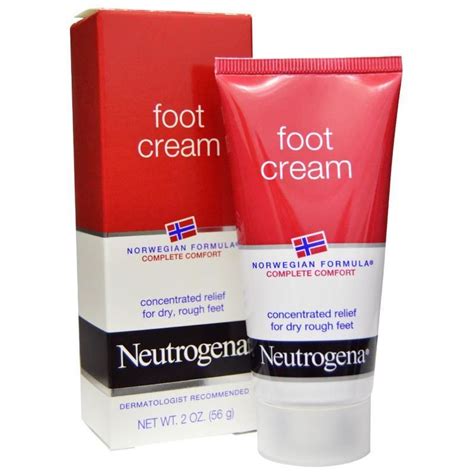 Neutrogena Foot Cream 2 Oz 56 G Neutrogena Foot Cream Foot Cream Dry Skin Relief