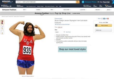 Caitlyn Jenner Halloween Costume For Sale On Amazon Blasted For Mocking Transgender People