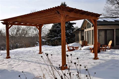 Wooden Garden Pergolas Craftsman Landscape San Francisco By