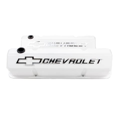 Proform Performance Parts Slant Edge Valve Covers Tall Baffled Breather Hole Raised Chevrolet