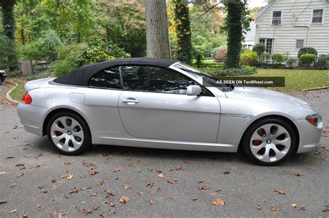 2006 Bmw 650i Sport Convertible 2 Door 4 8l