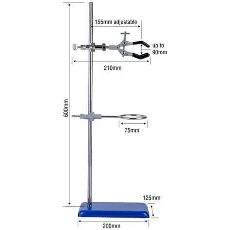 Eisco MTST5 Laboratory Retort Stand Set Rapid Online