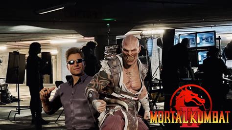 Mortal Kombat 2 Todd Garner Posts Car Park Scene With Johnny Cages Limo