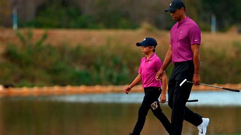 El Hijo De Tiger Woods Y Un Golpe Que Llam La Atenci N