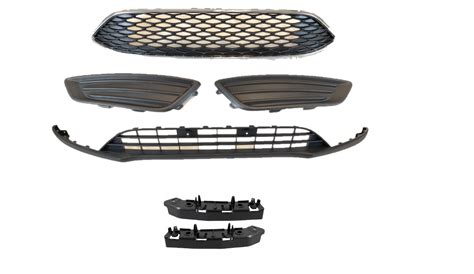 2015 2016 2017 2018 Ford Focus Front Bumper Cover Complete Grill Lower Upper Ebay