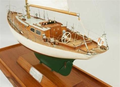 Sailing Yacht Model "Whirlaway of Percuil" at 1stDibs