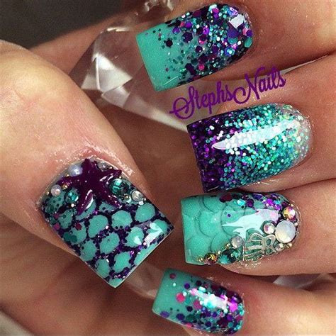 70+ Stunning Glitter Nail Designs 2017