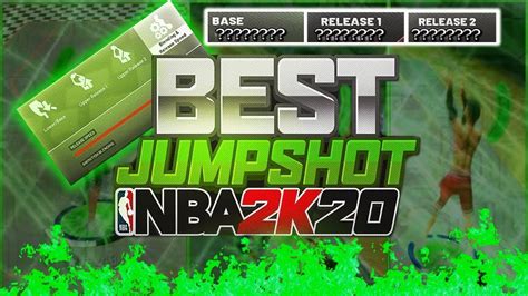 BEST JUMPSHOT FOR OFFENSIVE THREAT PLAYMAKING SHOT CREATOR IN NBA 2K20