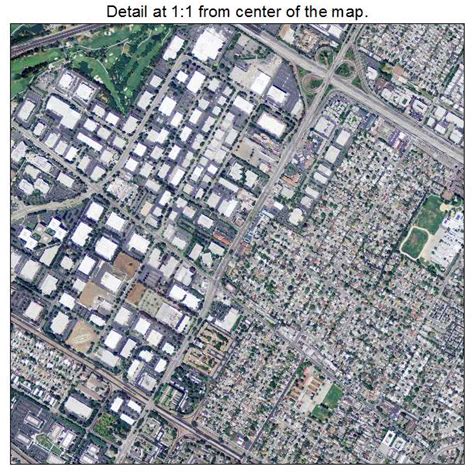 Aerial Photography Map of Sunnyvale, CA California