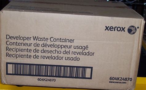 Xerox K Developer Waste Container For Xerox Docutech