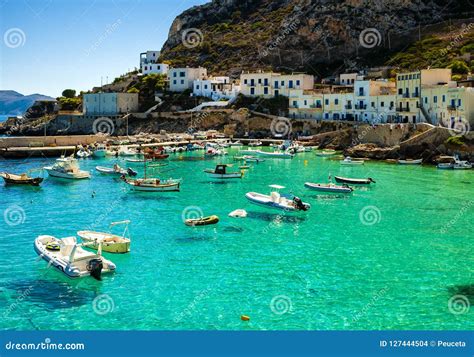 View Of Levanzo Island Is The Smallest Of The Three Aegadian Islands