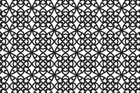 Premium Vector Islamic Seamless Pattern With Arabic And Islamic Ornament