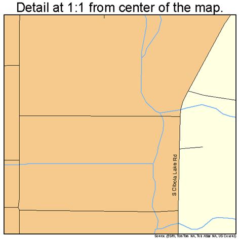 Cibola Arizona Street Map 0413470