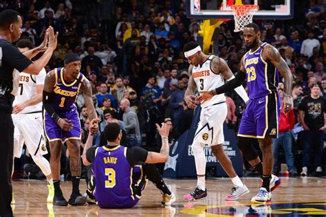 Game Preview Lakers Vs Nuggets 8102020 Franchise Sports Media