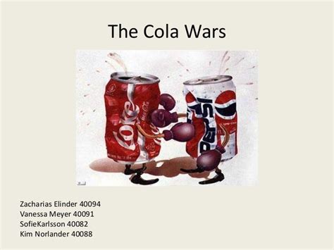 Cola Wars