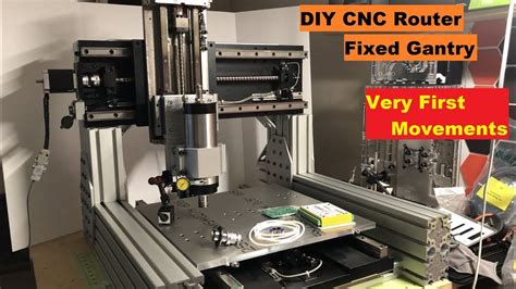 Diy Cnc Router First Movements And Other Projects Youtube