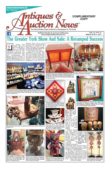 Antiques & Auction News 060614 by Antiques & Auction News - Issuu