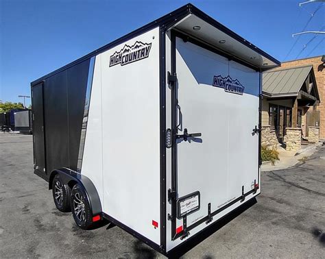 2024 High Country 7x16 75x16 Utv 2 Pkg Enclosed Cargo Trailer Utah