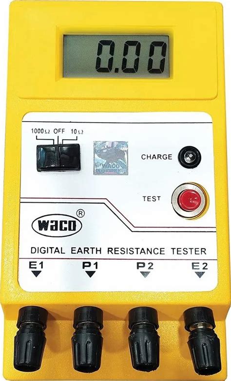 Digital Earth Resistance Tester Digital Earth Tester Latest Price