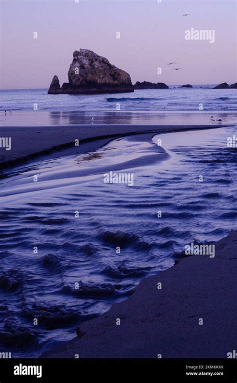 Bandon Beach In Southern Oregon Stock Photo Alamy