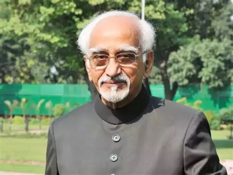 Former Vice President Hamid Ansari Clarification On Pakistani