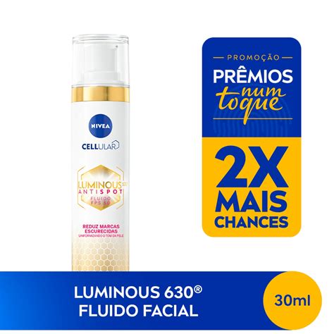 Fluido NIVEA Cellular Luminous 630 FPS 50 Beautybox