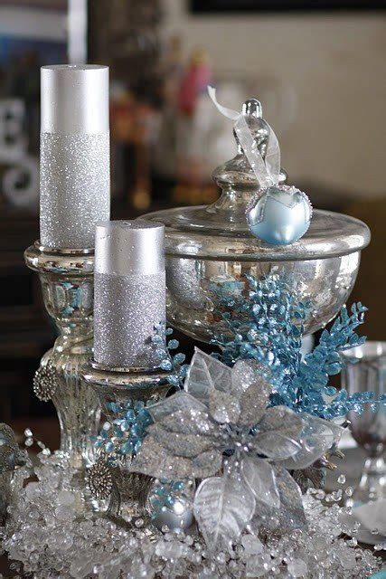 35 Silver And Blue Décor Ideas For Christmas And New Year Digsdigs