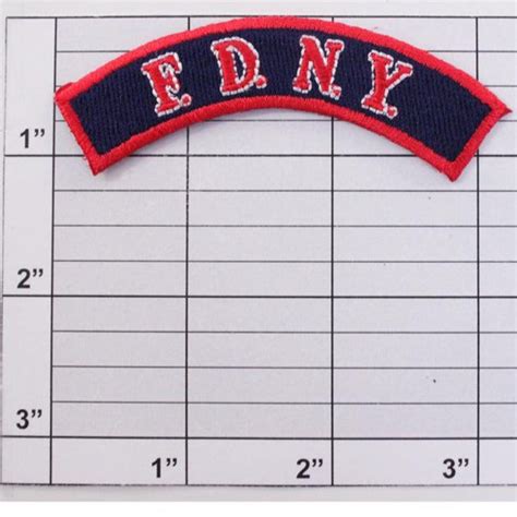 fdny patch vintage trims