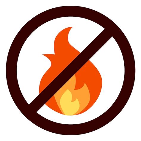 Icono Retardante De Fuego Vector Premium