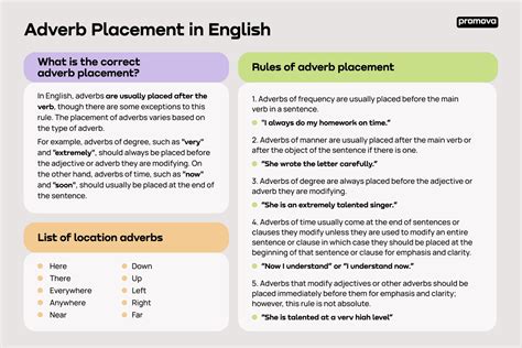 Position Of Adverbs And Adverb Phrases Test English 55 OFF