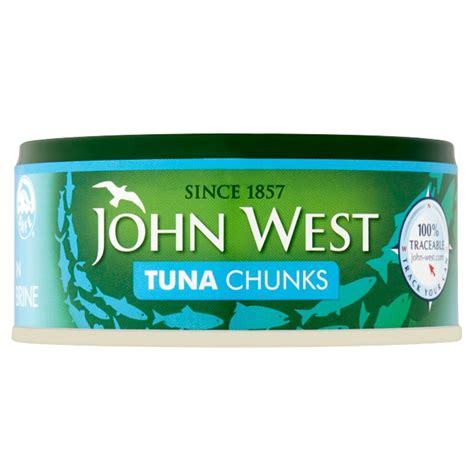 John West Tuna Chunks In Brine 112g Tuna Tinned Fish Seafood