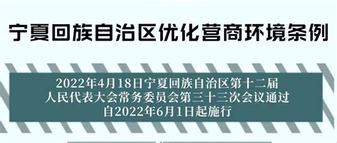 【一图读懂】宁夏回族自治区优化营商环境条例胜利国家安全观来源