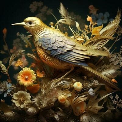 Golden Bird Stock Photos, Images and Backgrounds for Free Download