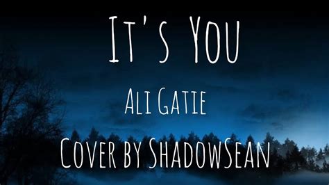 Its You Ali Gatie Lyrics Cover By Shadowsean Youtube