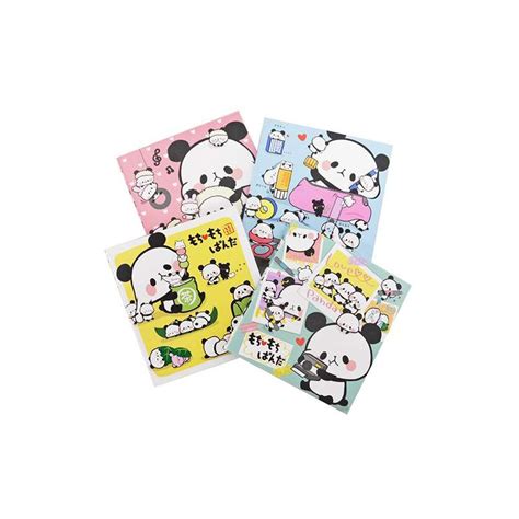 Mochi Panda Memo Pads Set Kawaii Panda Making Life Cuter