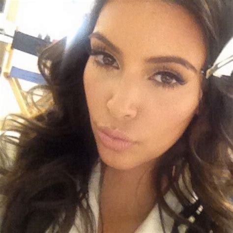 Los Selfies De Kim Kardashian Autofotos En La Peluquería