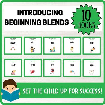 Set of Ten Phonic Book Readers - Beginning Blends | TPT