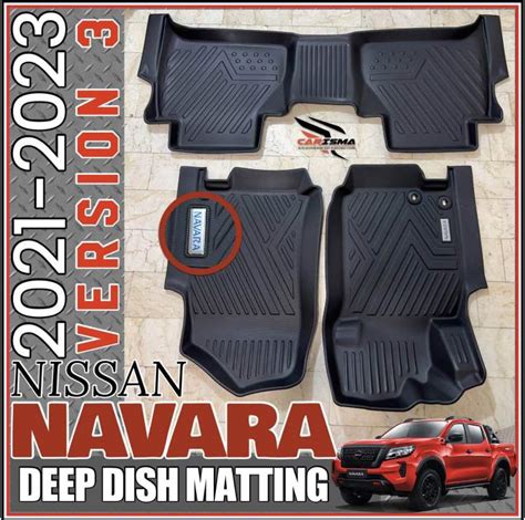 Nissan Navara Deep Dish Matting Vl Ve Calibre X Pro X