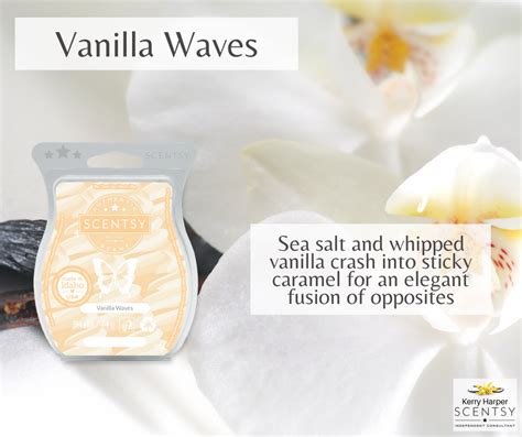 Vanilla Waves Scentsy Fragrance Wax Vanilla