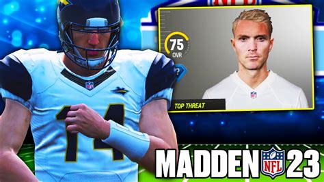 Taking On Tom Bradys Replacement Madden 23 Relocation Franchise Ep