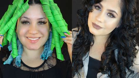 HEATLESS OVERNIGHT CURLS │ Magic Leverage • Curlformers - YouTube | Overnight curls, Curly hair ...