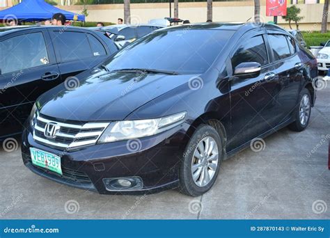 Honda City At Hoon Fest Car Meet In Paranaque Philippines Editorial