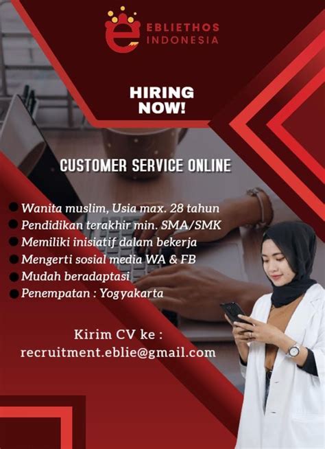 Lowongan Kerja Customer Services Online Advertiser Magang Di