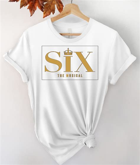 Six Musical Shirt Broadway Six Musical Shirt the Musical - Etsy