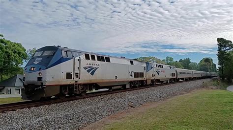 THE BIG GAME TRAIN 187 Led Amtrak Cres 19 Massive Norfolk Southern