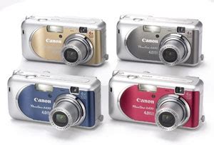 Canon Powershot A Digitalkamera Silber Amazon De Kamera