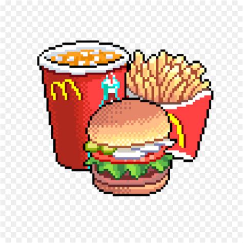 Kawaii Food Pixel Art